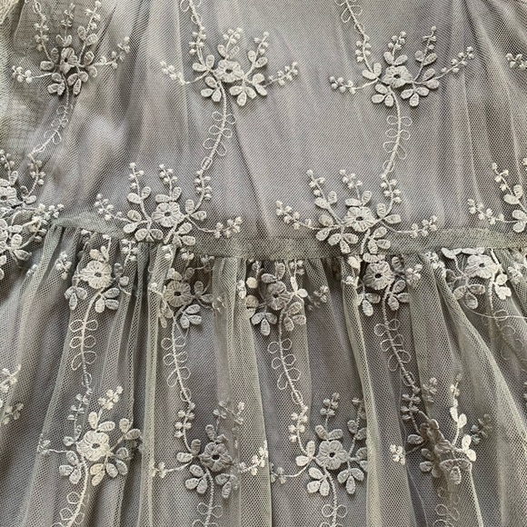 Mint lace mini dress - Picture 7 of 7